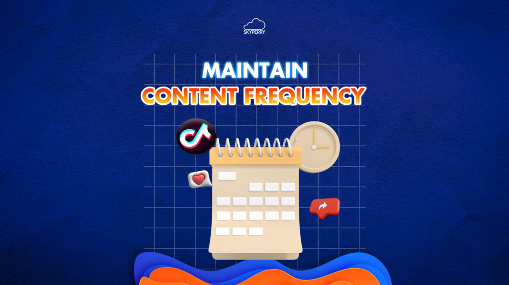 Ensuring content posting frequency