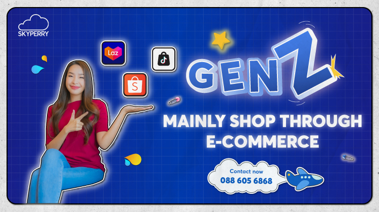 GenZ mainly shop through E-commerce