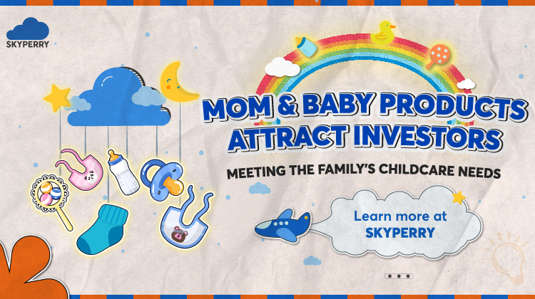 Mom and baby product attract investors meeting the family childcare needs