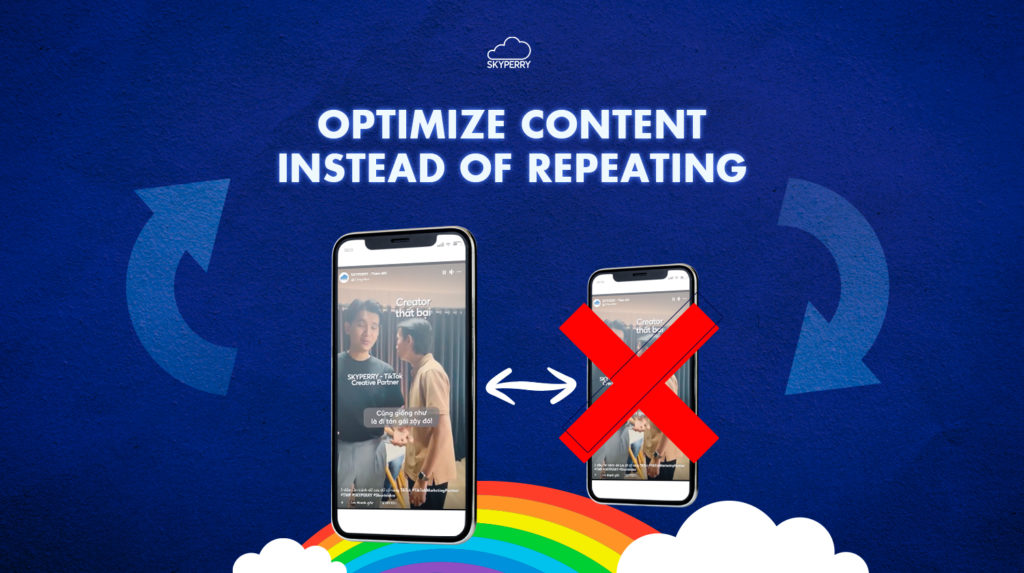 Optimize instead of repeating content