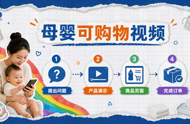 如何为母婴产品设计可购物视频