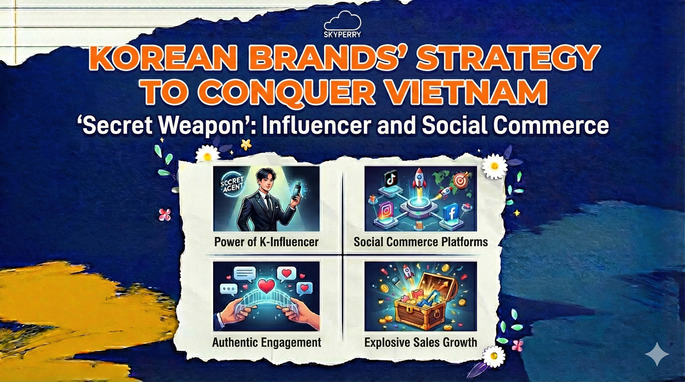 The Secret Weapon for Korean Brands in Vietnam: A Guide to Winning with Influencers & Social Commerce